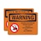 Signmission Safety Culture Sign, 18 in Width, Plastic, Rectangle OS-2PACK-WS-P-1218-L-12258 - alternate 1